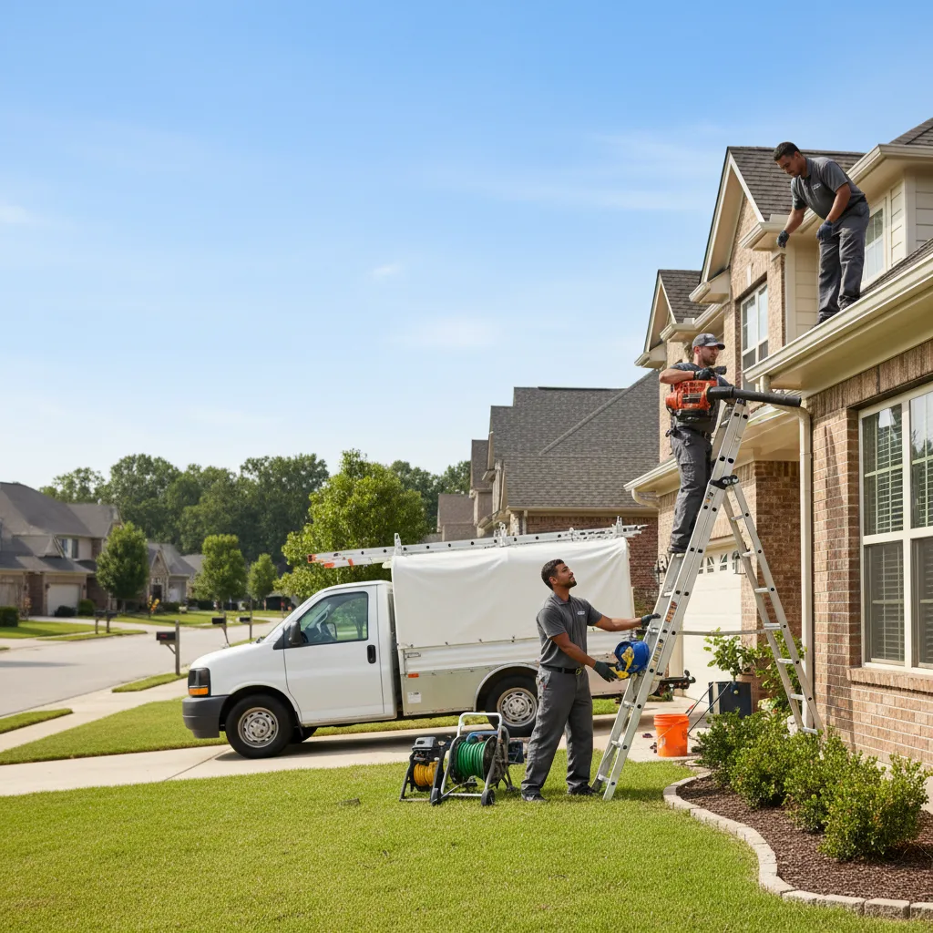 Home Gutter Service in Bluff Dale, TX near me